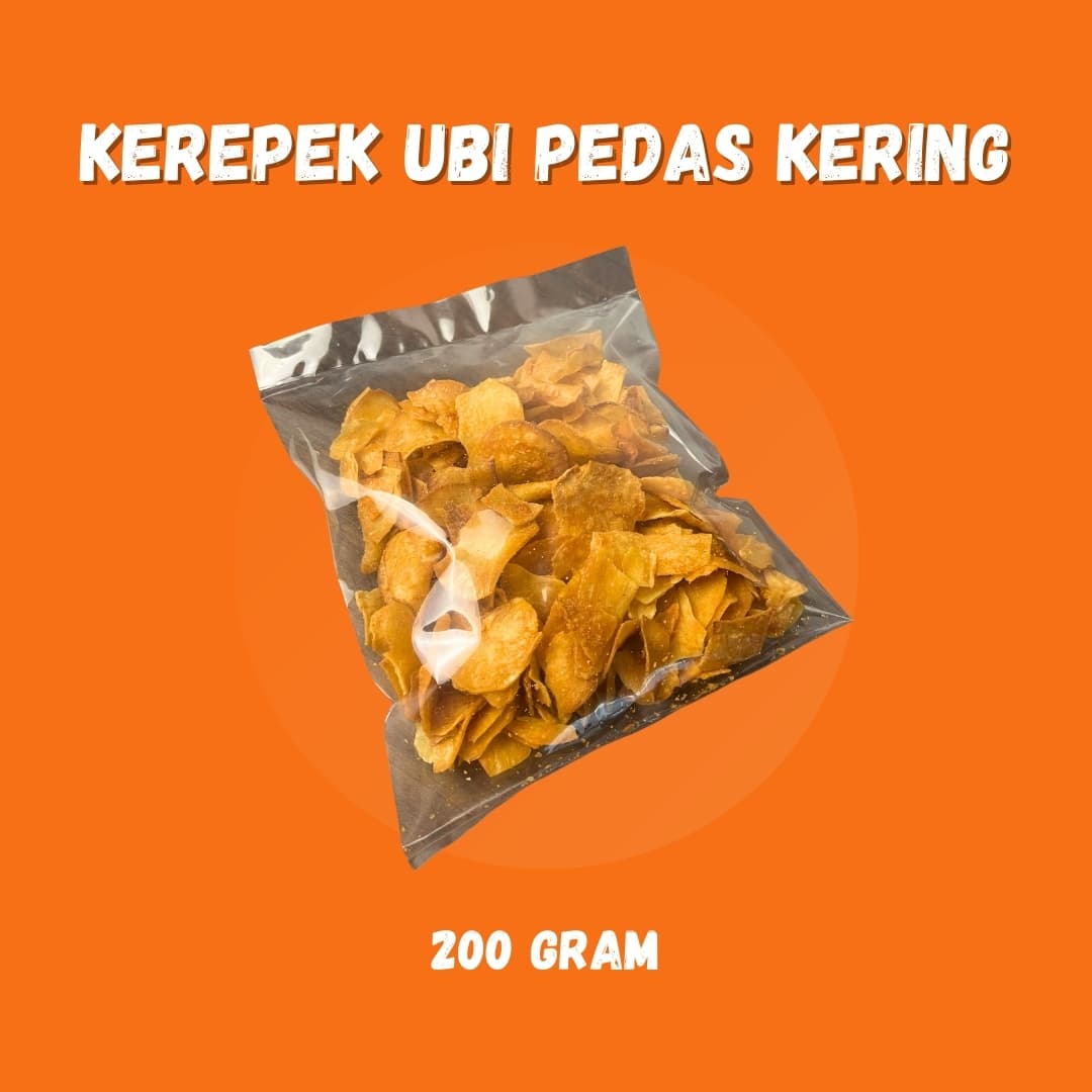 Ubi pedas kering 200g